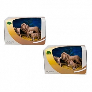 Набор фигурок «Семейство львов» (Wildlife season, WS1403A/B)